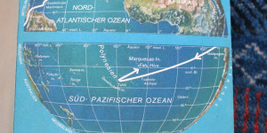 Beitragsbild des Blogbeitrags 102. Station meiner Literatur- und Kunstweltreise – Französisches Polynesien 1 – die Marquesas-Inseln
