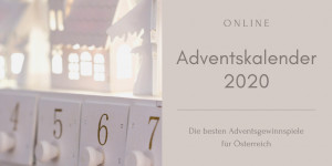 Beitragsbild des Blogbeitrags Online Adventskalender 2020 – Die besten in Österreich 
