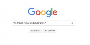 Beitragsbild des Blogbeitrags Wie finde ich meinen Werbetexter online? 