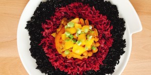 Beitragsbild des Blogbeitrags Fruchtiges Kichererbsen-Curry 