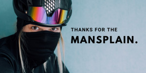 Beitragsbild des Blogbeitrags „Mansplaining“ in der Rad-Community