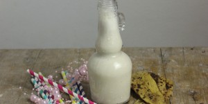 Beitragsbild des Blogbeitrags Schnelle, leckere Bananenmilch 