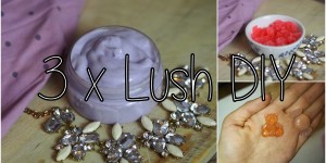 Beitragsbild des Blogbeitrags Lush DIY I Creme Sleepy I Lippenpeeling Bubblegum I Dusch Jelly 