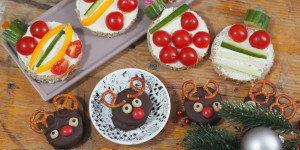 Beitragsbild des Blogbeitrags Last Minute Weihnachtssnacks I Süß und salzig