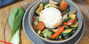 Beitragsbild des Blogbeitrags Pak Choi Gemüse aus dem Wok I asiatische Küche 