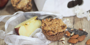Beitragsbild des Blogbeitrags Frühstücksmuffins I gesund ohne Zucker I BLW tauglich