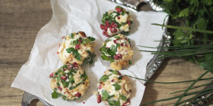 Beitragsbild des Blogbeitrags Frischkäsebällchen I salzige Praline I fürs Buffet, Picknick…
