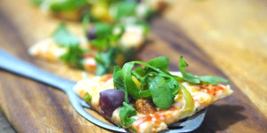 Beitragsbild des Blogbeitrags Pizza aus der Pfanne I Blitzrezept