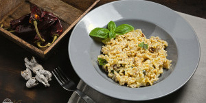 Beitragsbild des Blogbeitrags Ricotta Knoblauch Pasta, einfacher kann Pasta nicht sein!