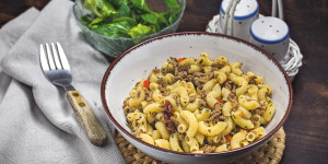 Beitragsbild des Blogbeitrags Hack Pasta Hörnchen, absolut einfach und schnell gemacht, wunderbar!