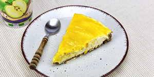Beitragsbild des Blogbeitrags Spekulatius Mascarpone Torte mit Mango ohne backen, das beste Dessert! 