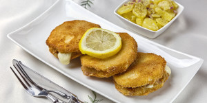 Beitragsbild des Blogbeitrags Sellerie Cordon Bleu, würziger Genuss, einfach gemacht! Man wird staunen!