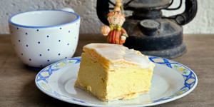 Beitragsbild des Blogbeitrags Vanille Cremeschnitten, die schnelle Variante in nur 20 Minuten fertig, so wird es gemacht!