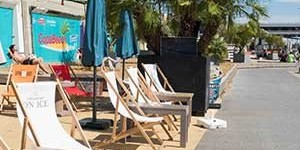 Beitragsbild des Blogbeitrags Stadtstrände & Badetipps mitten in Wien 