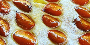 Beitragsbild des Blogbeitrags Marillen-Topfenauflauf
