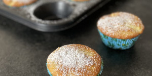 Beitragsbild des Blogbeitrags Apfel Muffins