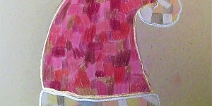 Beitragsbild des Blogbeitrags Weihnachtszeichnungen: 7 Tage, 7 Styles | #2: Mosaik-Weihnachtsmütze