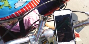 Beitragsbild des Blogbeitrags Radfahren mit Kindern das ganze Jahr | +Test: Fahrrad Navi von Bike Citizens