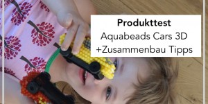 Beitragsbild des Blogbeitrags NEU: Aquabeads Cars 3D Lightning Mc Queen & Cruz Ramirez | Produktvorstellung