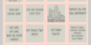 Beitragsbild des Blogbeitrags Das Autofahren-mit-Kindern-Bullshit-Bingo