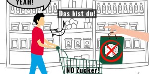 Beitragsbild des Blogbeitrags Gesund und zuckerfrei einkaufen: Praktische Tipps & Tricks!