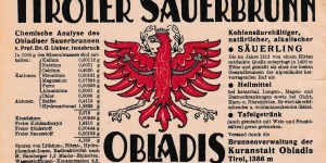Beitragsbild des Blogbeitrags Der Sauerbrunn aus Obladis ist Tirols feinstes Mineralwasser 