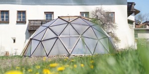 Beitragsbild des Blogbeitrags Der Geo-Dome aus Stilfs 