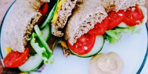 Beitragsbild des Blogbeitrags Bagels – vegane Rezepte 