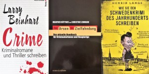 Beitragsbild des Blogbeitrags Gelesen: Bücher für Krimiautor*innen und Neugierige