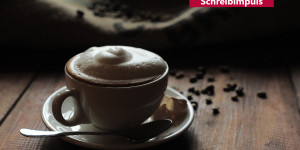 Beitragsbild des Blogbeitrags Schreibimpuls – Auf einen Kaffee mit …