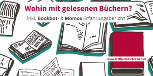 Beitragsbild des Blogbeitrags Aussortiert! 18 Ideen für den Umgang mit gelesenen Büchern inkl. Bookbot & Momox-Erfahrungsbericht 
