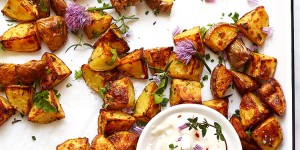 Beitragsbild des Blogbeitrags Knusprige Bratkartoffeln