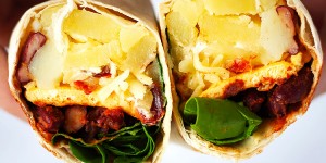 Beitragsbild des Blogbeitrags Breakfast Burrito – mit Video
