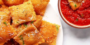 Beitragsbild des Blogbeitrags Superbowl Snack: Toasted Ravioli