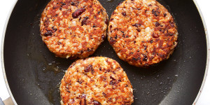 Beitragsbild des Blogbeitrags Burger Patties aus Kidneybohnen
