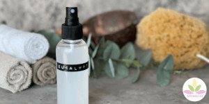 Beitragsbild des Blogbeitrags SAUNA-SPRAY MIT ÄTHERISCHEN ÖLEN SELBERMACHEN – FÜR DAS SAUNA-FEELING IN DER DUSCHE 