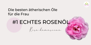 Beitragsbild des Blogbeitrags DIE BESTEN ÄTHERISCHEN ÖLE FÜR DIE FRAU: #1 ROSENÖL 