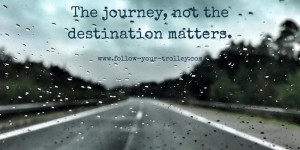 Beitragsbild des Blogbeitrags FYT Travelosophy: Der Weg ist das Ziel. Auch bei Regen. 