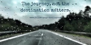 Beitragsbild des Blogbeitrags FYT Travelosophy: Der Weg ist das Ziel. Auch bei Regen.