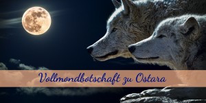 Beitragsbild des Blogbeitrags Vollmondbotschaft zu Ostara 