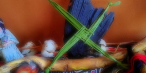Beitragsbild des Blogbeitrags Diy Anleitung Brigid,- oder Sonnen Kreuz