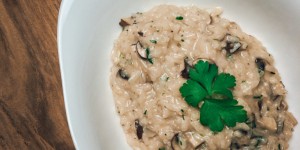 Beitragsbild des Blogbeitrags Risotto mit Pilzen