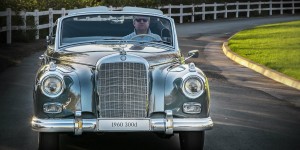 Beitragsbild des Blogbeitrags Sternenkreuzer – Mercedes-Benz 300 D Cabriolet