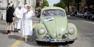 Beitragsbild des Blogbeitrags Mille Miglia 2019: Arrivederci, Beetle! Benvenuto, Alfa!