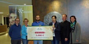 Beitragsbild des Blogbeitrags Spendenübergabe an assista – soziale Dienste in Altenhof