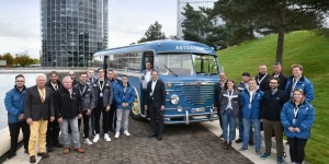 Beitragsbild des Blogbeitrags Historischer Büssing-Bus zurück in der Autostadt