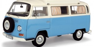 Beitragsbild des Blogbeitrags En miniature: Schuco campt mit dem VW T2