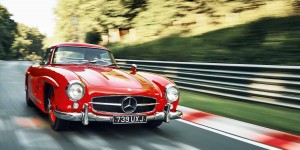 Beitragsbild des Blogbeitrags 300 SL Eifelsieger – Rückkehr auf der Nordschleife