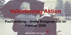 Beitragsbild des Blogbeitrags Valentinstags Aktion – gratis Erstberatung für Paare! 