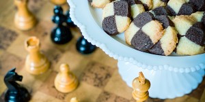 Beitragsbild des Blogbeitrags Elisabeths Schachbrettkekse 